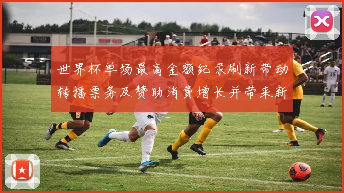 世界杯单场最高金额纪录刷新带动转播票务及赞助消费增长并带来新增创收