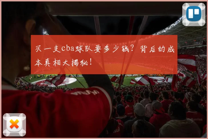 买一支cba球队要多少钱？背后的成本真相大揭秘！